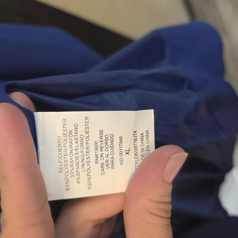 Takara Women's Royal Blue Blazer Jacket-XL NWT - Picture 3 of 9